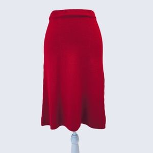Tulle | NWT A-Line Skirt Cherry Red Size Small